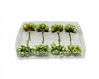 Pistachio Rose Buds on Stick