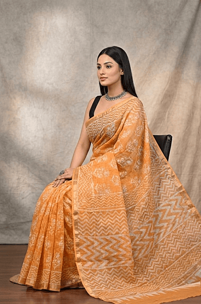 Cotton Kota Doria Saree #8