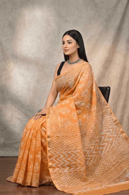 Cotton Kota Doria Saree #8