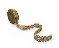 Boho Jute & Crochet Lace Trim