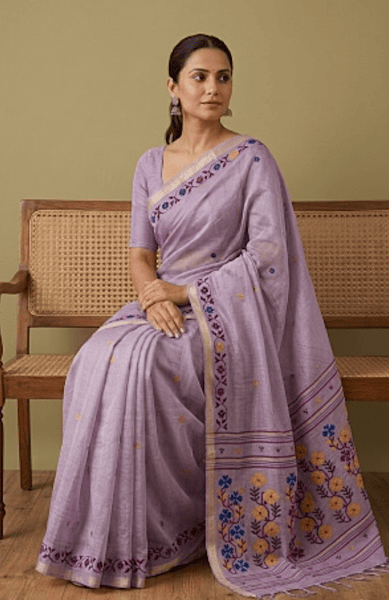 Cotton Jamdani Saree #7