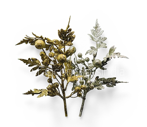 Glitter Berry Pick – Gold/Champagne