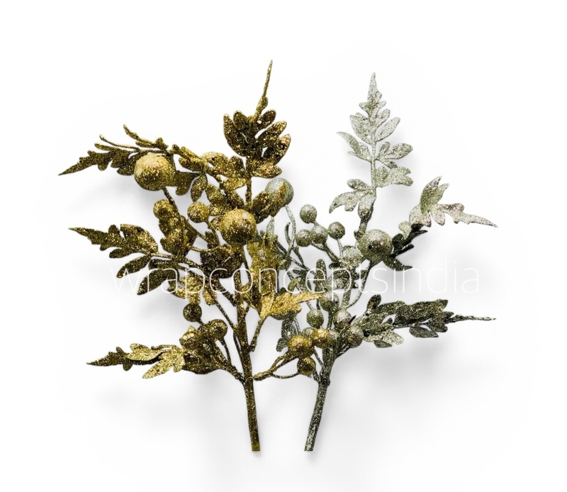 Glitter Berry Pick – Gold/Champagne