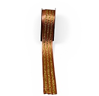 Royal Glitter  Gold Stripe Ribbon