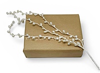 Pearl Vine Spray - Ivory/Champagne