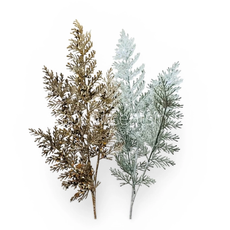 Glitter Fern Spray