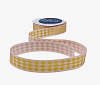 Royal Diamond Pattern Satin Ribbon