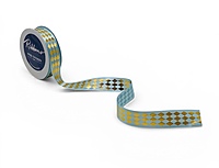 Royal Diamond Pattern Satin Ribbon