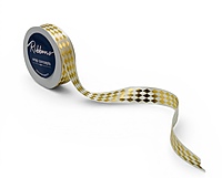 Royal Diamond Pattern Satin Ribbon