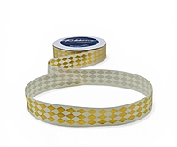 Royal Diamond Pattern Satin Ribbon