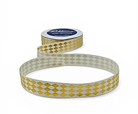 Royal Diamond Pattern Satin Ribbon