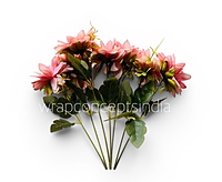 Dahlia Bunch with Leaves