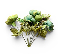Green Peony Bunch