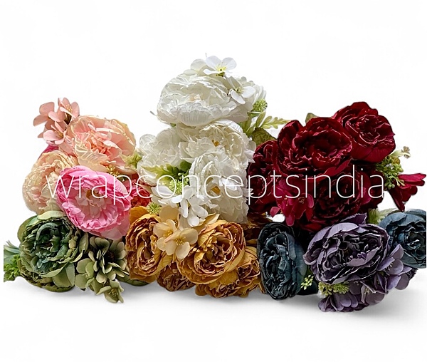 Green Peony Bunch