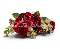 Peony Mist Blooms - Coral