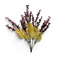 Frosted Berry Fern (Set of 2)