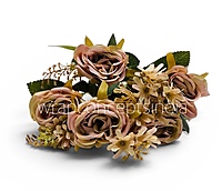 Vintage Rose Posy Bunch