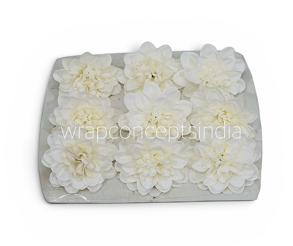 Pearl White Dahlia (20 pcs)