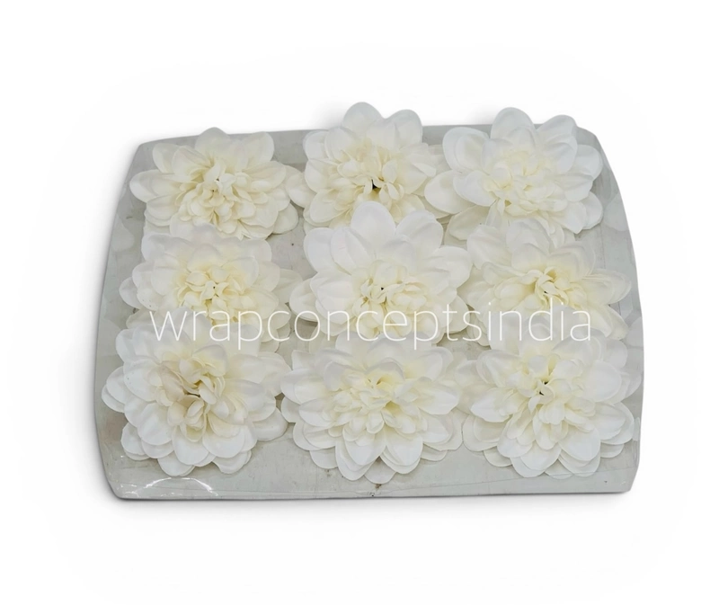 Pearl White Dahlia (20 pcs)