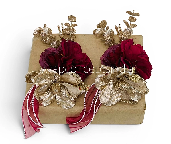 Crimson Gold Luxe Topper – Pack of 6