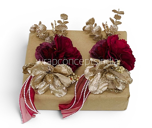 Crimson Gold Luxe Topper – Pack of 6