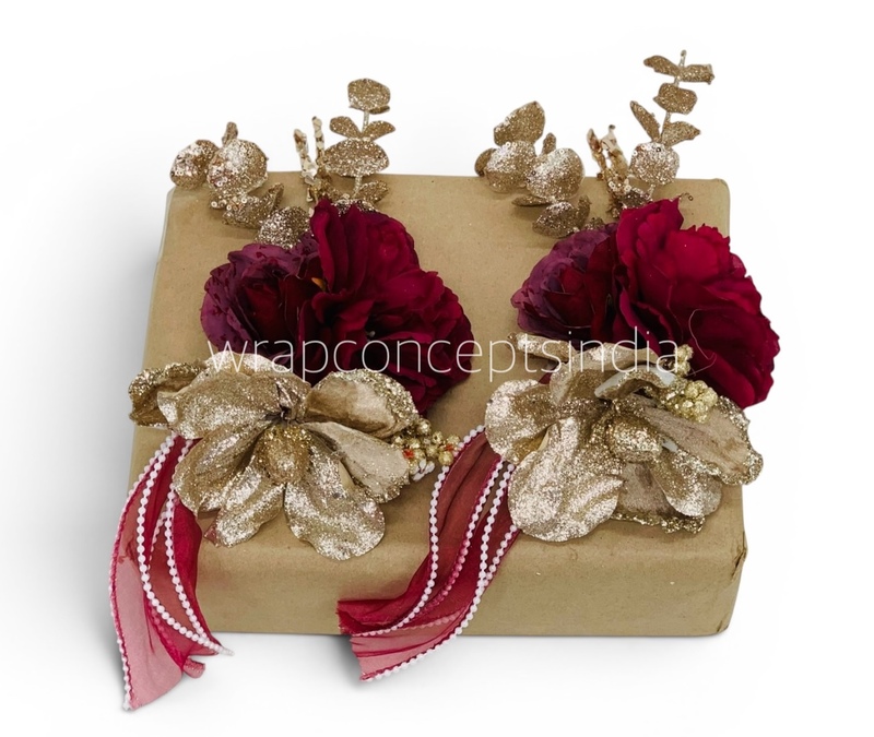 Crimson Gold Luxe Topper – Pack of 6
