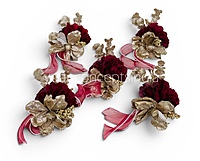 Crimson Gold Luxe Topper – Pack of 6