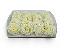 Soft Cream Rose Floral Heads