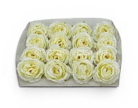 Soft Cream Rose Floral Heads