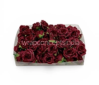 Burgundy Whisper Rose
