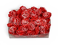Red Glitter Foam Rose