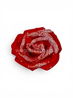 Red Glitter Foam Rose