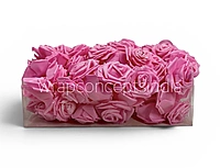 Pink Glitter Foam Rose