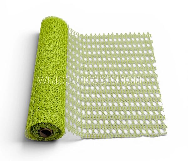 Lime Weave Decorative Net