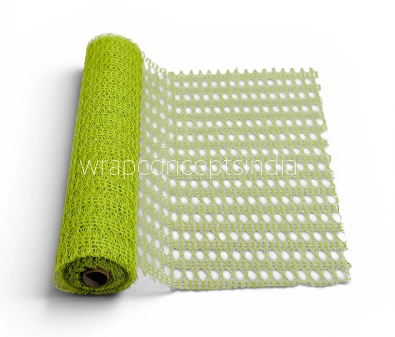 Lime Weave Decorative Net