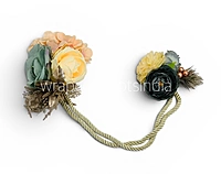 Sage & Gold Floral Gift Accent