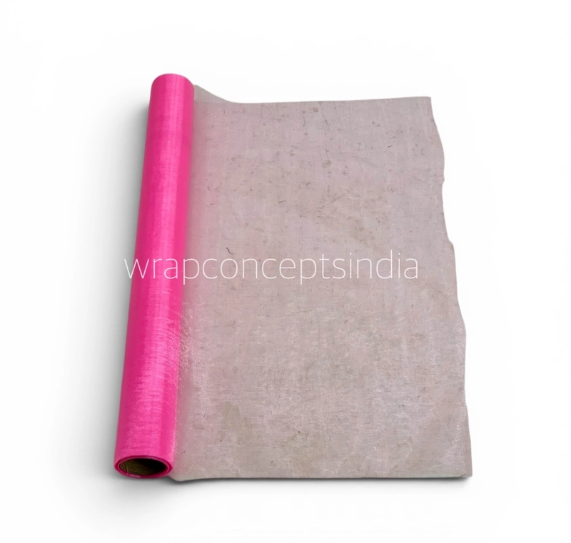Rani Pink Organza Roll - 5 Meters