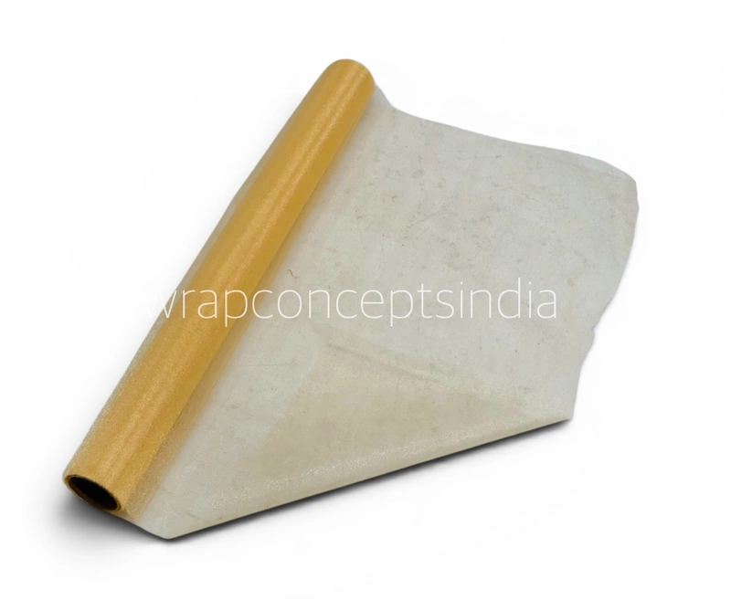 Light Gold Organza Roll - 5 Meters
