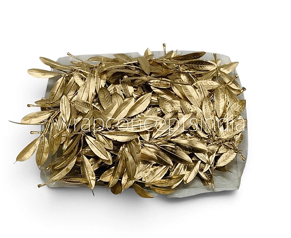 Vintage Gold Leaf Stem