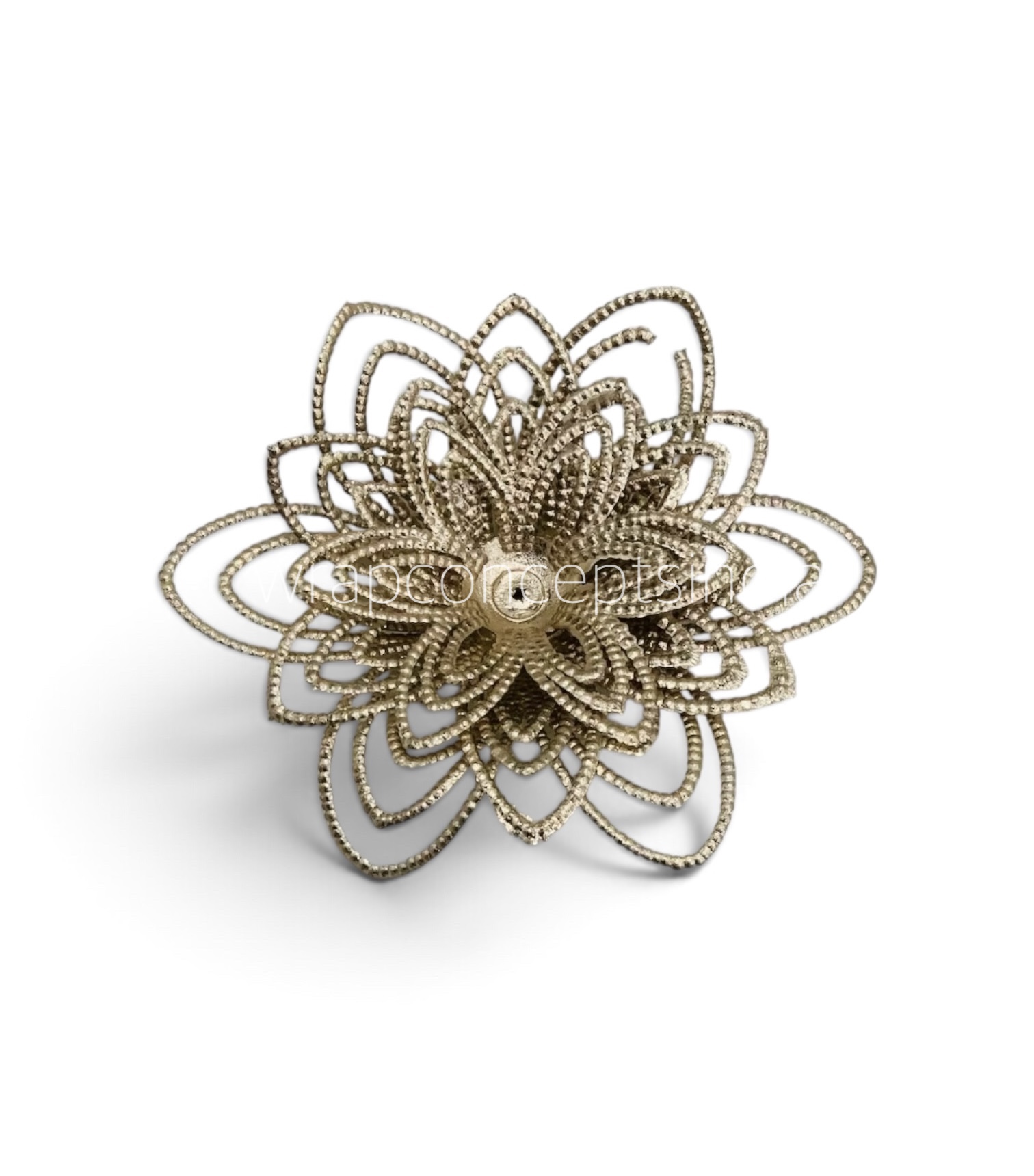 Champagne Filigree Bloom