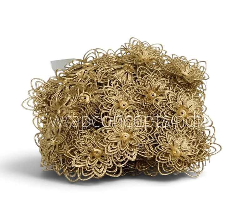 Gold Filigree Bloom