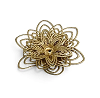 Gold Filigree Bloom
