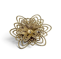 Gold Filigree Bloom