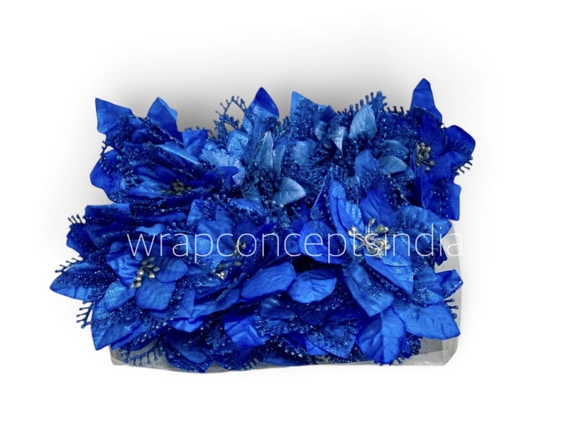 Festive Layered Bloom – Blue