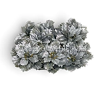 Festive Layered Bloom – Silver