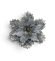 Festive Layered Bloom – Silver