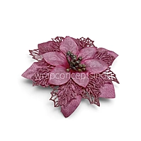 Rose Blush Shimmer Flower