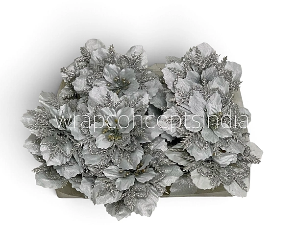Silver Snowfall Floral