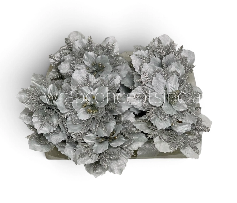 Silver Snowfall Floral