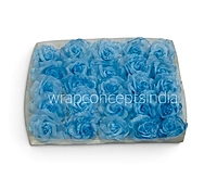 Icy Blue Sparkle Rose